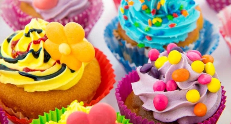 A selection of cupcakes 