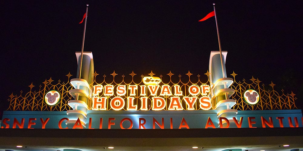 Disneyland at Christmas Festival of Holidays