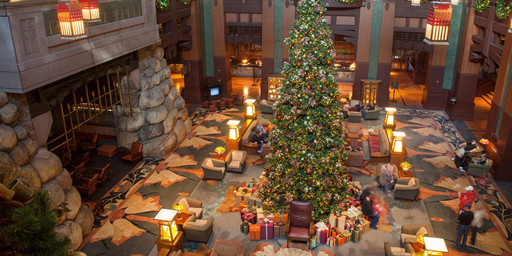 Disney’s Grand Californian Hotel & Spa at Christmas