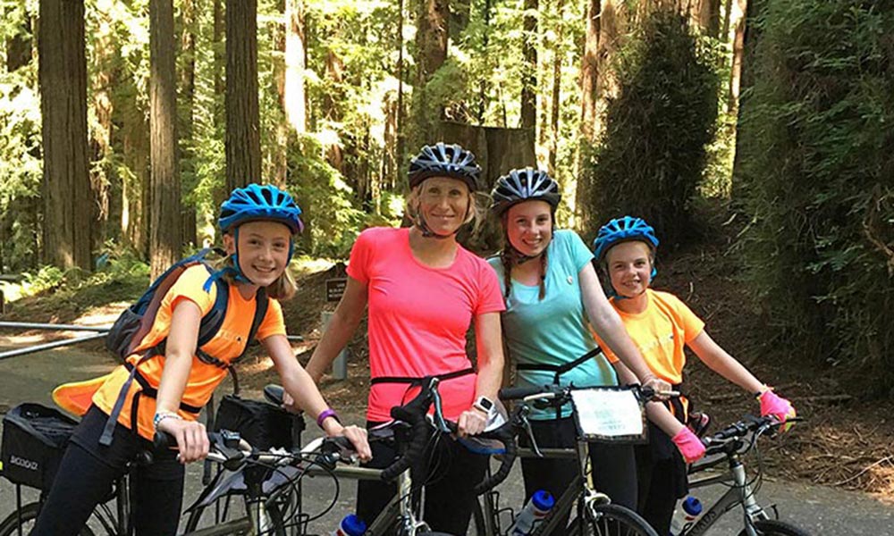 family bicycle trips