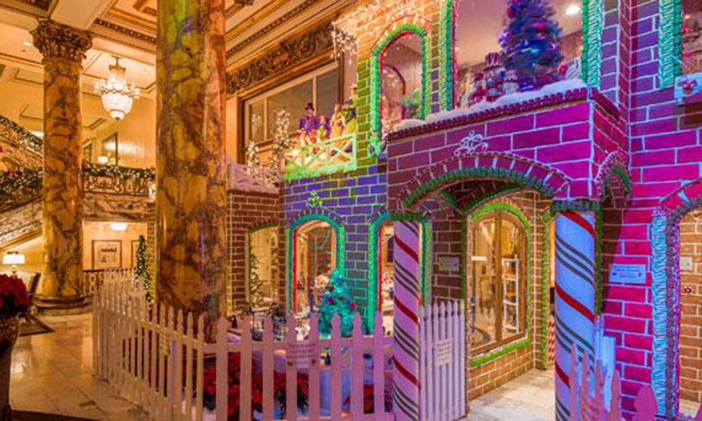 Fairmont San Francisco gingerbread house - Best Hotels for Christmas