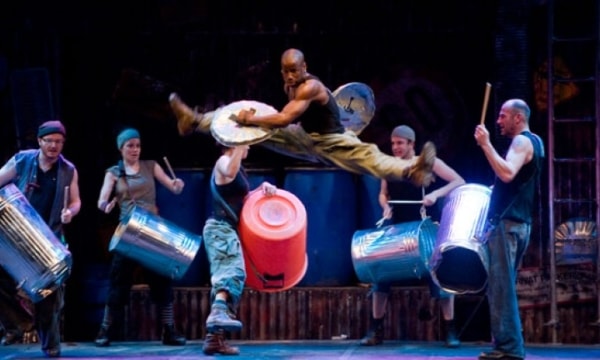 stomp performed on stage in london