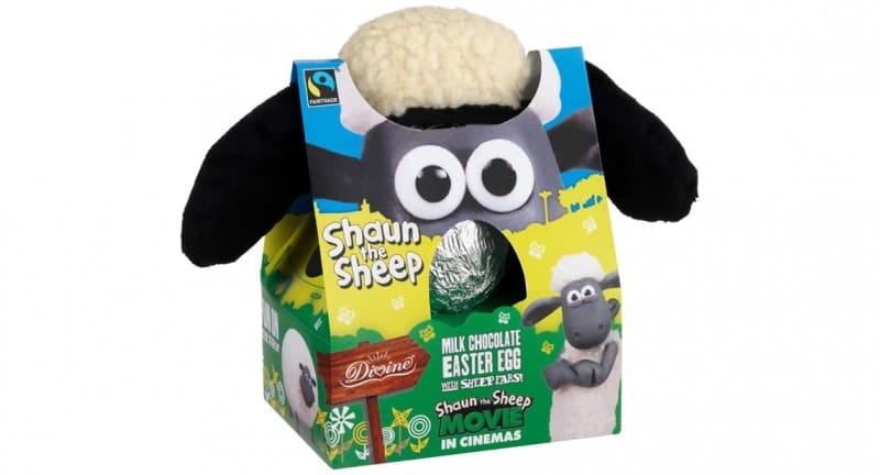 Shaun the sheep easter egg