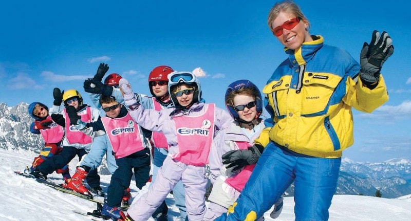Ski schools for kids