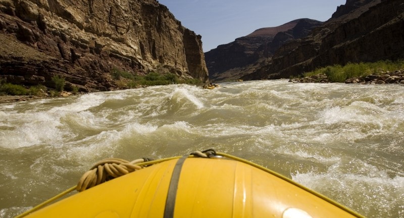 White water rafting in the Grand Canyon