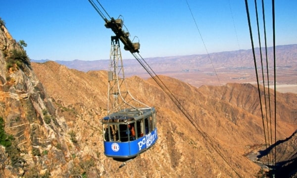 palm springs cable car