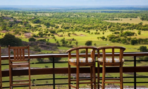 Landscape view of Serengeti