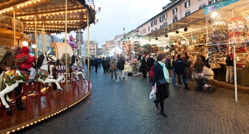 Christmas Market in rome