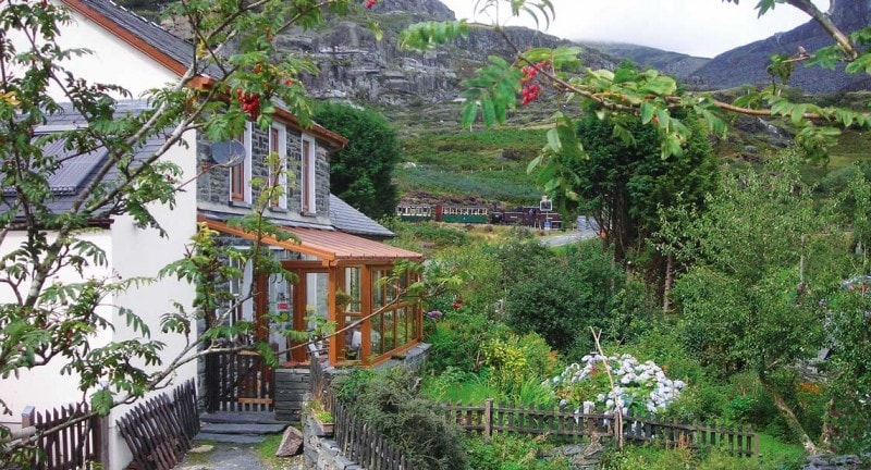Eco guest house, wales
