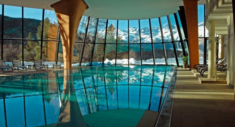 Grand Hotel Kronenhof swimming pool