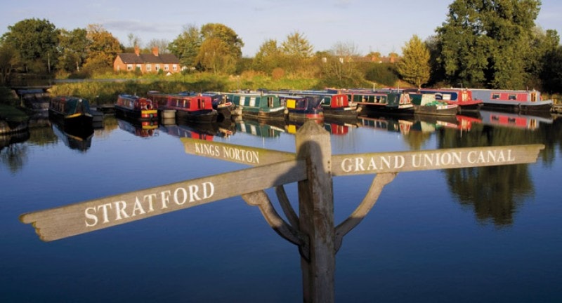 Grand Union Canal camping