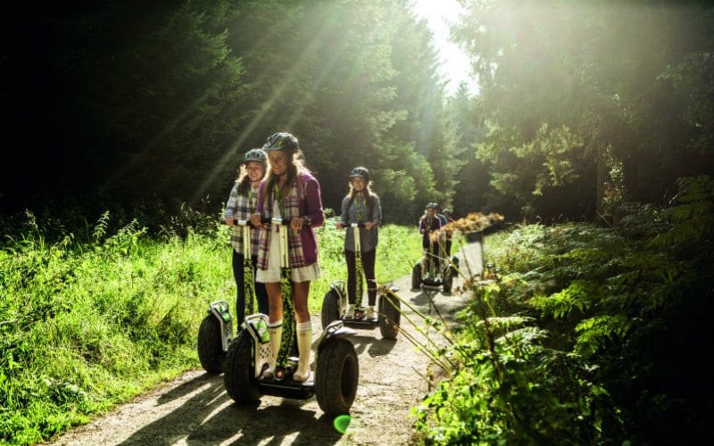 go ape segway in forest