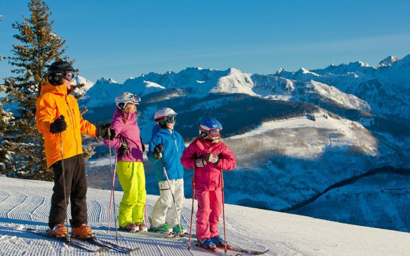 Vali ski resort is one of the best family friendly ski resorts for all abilities