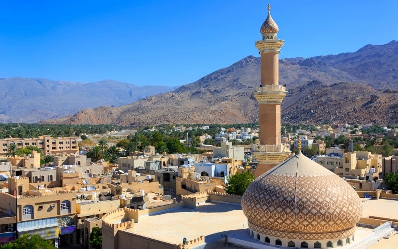 Panorama of Nizwa,Oman