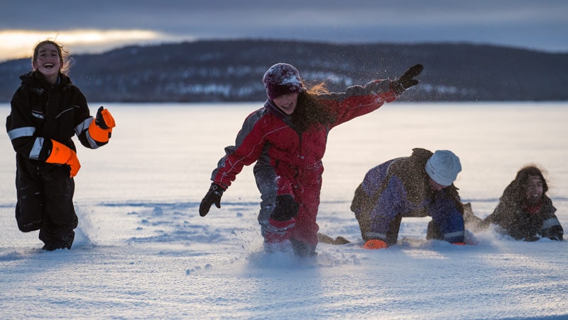 Go to Menesjarvi in Norway for a fantastic february half term family ski holiday