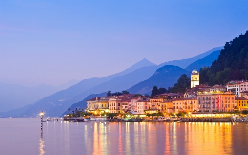 View from Lake Como