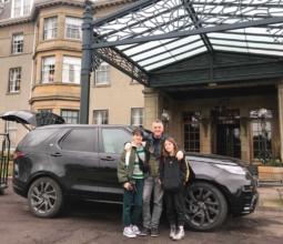 Land Rover Discovery at Gleneagles