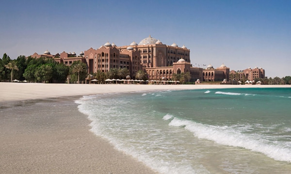 Emirates Palace on Beach