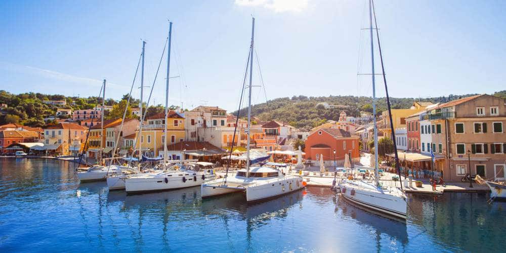 paxos-marina-with-yachts-greek-islands-family-holidays-2022