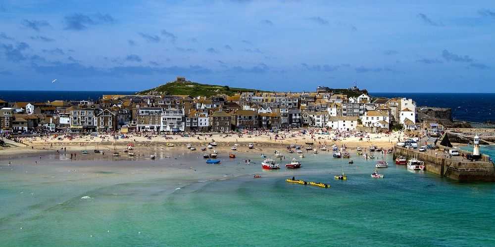 Harbour Beach St. Ives Cornwall