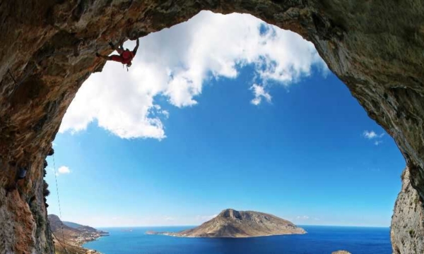 Greek island activity holidays, Visit Greece, Kalymnos, rock climbing
